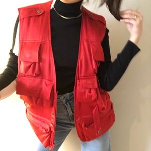 DKNY Oversized Vest 100% Silk